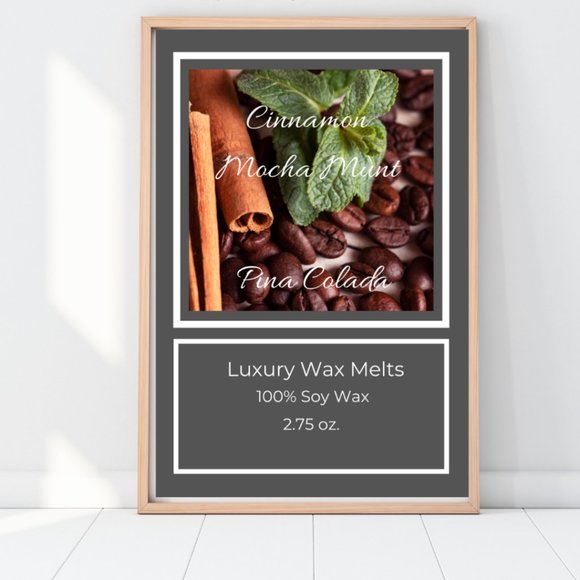 Christmas Holiday Coffee Cocktail Wax Melts Gift Set of 6 - Picture 4 of 8